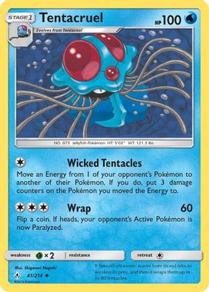 Tentacruel 41/214 - Unbroken Bonds - Poke-Collect