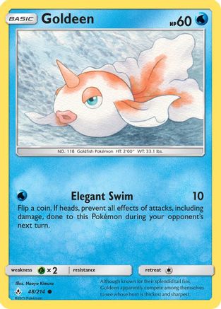 Goldeen 48/214 - SM  Unbroken Bonds - Poke-Collect
