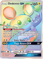 Dedenne GX (Secret) 219/214 - SM  Unbroken Bonds Holofoil - Poke-Collect