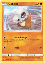 Cubone 90/214 - SM  Unbroken Bonds Reverse Holofoil - Poke-Collect
