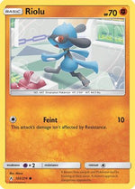 Riolu 102/214 - SM  Unbroken Bonds - Poke-Collect