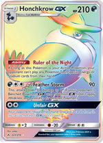 Honchkrow GX (Secret) 223/214 - SM  Unbroken Bonds Holofoil - Poke-Collect