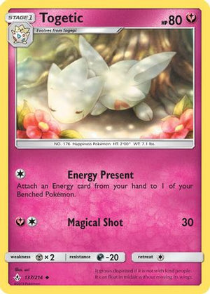 Togetic 137/214 - Unbroken Bonds Reverse Holofoil - Poke-Collect