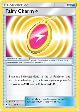 Fairy Charm L 172/214 - SM  Unbroken Bonds Reverse Holofoil - Poke-Collect