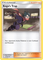 Koga's Trap 177/214 - SM  Unbroken Bonds Reverse Holofoil - Poke-Collect