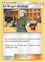 Lt. Surge's Strategy 178/214 - SM  Unbroken Bonds - Poke-Collect