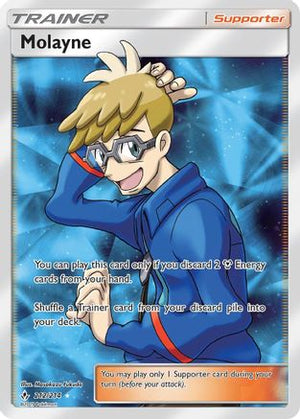 Molayne (Full Art) 212/214 - SM  Unbroken Bonds Holofoil - Poke-Collect