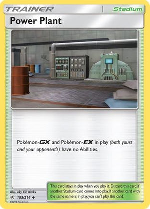 Power Plant 183/214 - SM  Unbroken Bonds Reverse Holofoil - Poke-Collect