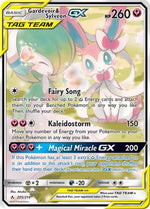 Gardevoir & Sylveon GX (205) (Alternate Full Art) 205/214 - SM  Unbroken Bonds Holofoil - Poke-Collect