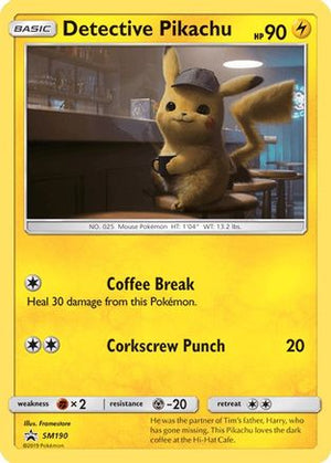 Detective Pikachu - SM190 SM190/248 - SM Promos Holofoil - Poke-Collect