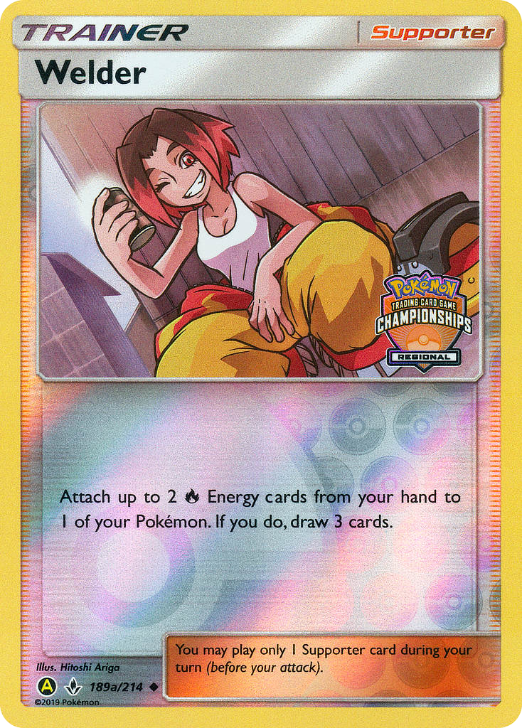 Welder 189a/214 - Unbroken Bonds Reverse Holofoil - Poke-Collect