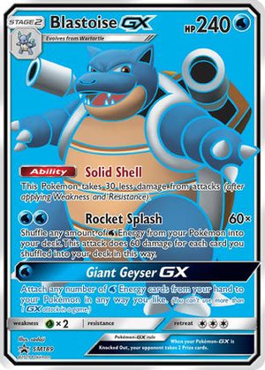 Blastoise GX - SM189 SM189/248 - SM Promos Holofoil - Poke-Collect