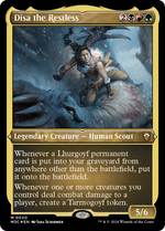 Disa the Restless (M3C-020) - Modern Horizons 3 Commander Etched Foil - Poke-Collect