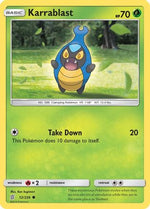 Karrablast 12/236 - SM  Unified Minds Reverse Holofoil - Poke-Collect