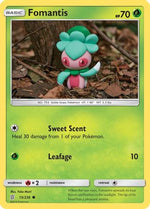 Fomantis 15/236 - SM  Unified Minds Reverse Holofoil - Poke-Collect
