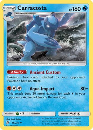 Carracosta 45/236 - SM  Unified Minds - Poke-Collect