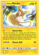 Alolan Raichu 57/236 - SM  Unified Minds Holofoil - Poke-Collect
