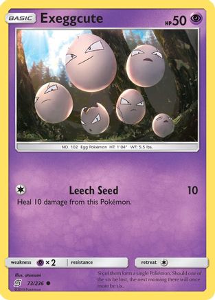 Exeggcute 73/236 - SM  Unified Minds - Poke-Collect