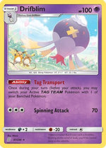 Drifblim 81/236 - SM  Unified Minds Reverse Holofoil - Poke-Collect