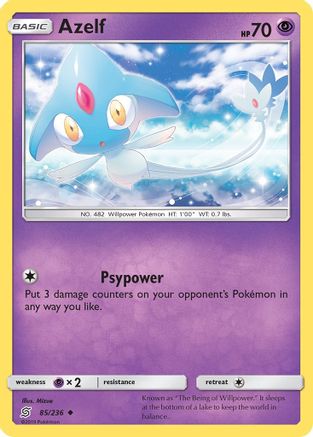 Azelf 85/236 - SM  Unified Minds - Poke-Collect