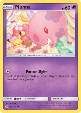 Munna 88/236 - SM  Unified Minds - Poke-Collect