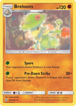 Breloom 108/236 - SM  Unified Minds Reverse Holofoil - Poke-Collect