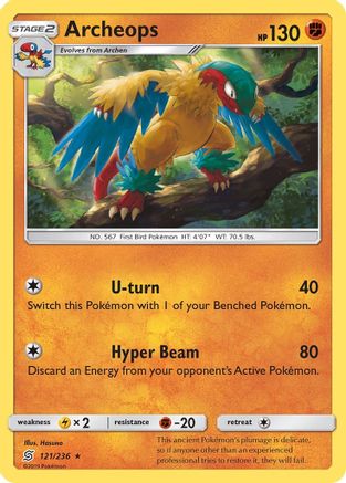 Archeops 121/236 - SM  Unified Minds - Poke-Collect