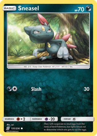 Sneasel 131/236 - Unified Minds - Poke-Collect