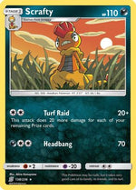 Scrafty 138/236 - SM  Unified Minds Reverse Holofoil - Poke-Collect