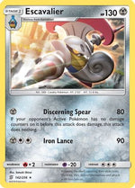 Escavalier 142/236 - SM  Unified Minds Reverse Holofoil - Poke-Collect