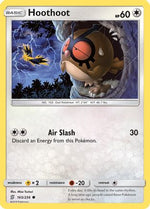 Hoothoot 165/236 - SM  Unified Minds - Poke-Collect