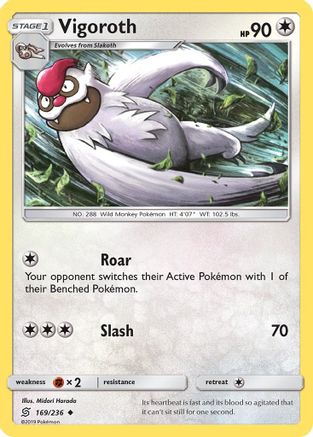 Vigoroth 169/236 - Unified Minds - Poke-Collect