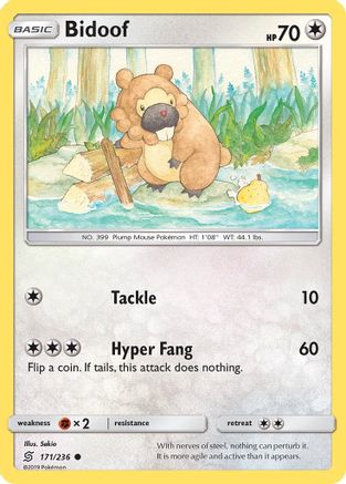 Bidoof 171/236 - SM  Unified Minds - Poke-Collect
