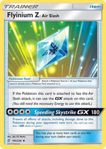 Flyinium Z: Air Slash 195/236 - SM  Unified Minds Reverse Holofoil - Poke-Collect