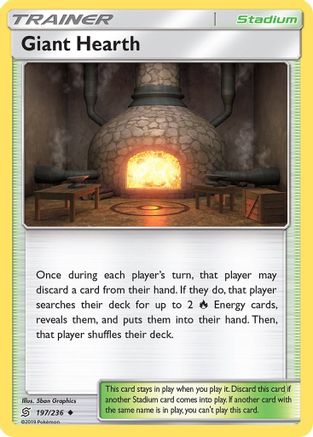 Giant Hearth 197/236 - SM  Unified Minds - Poke-Collect