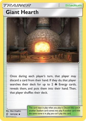 Giant Hearth 197/236 - SM  Unified Minds - Poke-Collect
