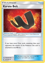 Karate Belt 201/236 - SM  Unified Minds Reverse Holofoil - Poke-Collect