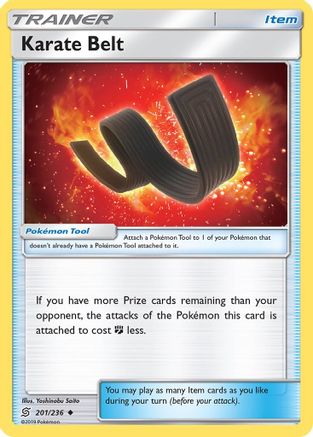 Karate Belt 201/236 - SM  Unified Minds - Poke-Collect