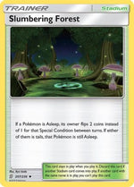 Slumbering Forest 207/236 - Unified Minds Reverse Holofoil - Poke-Collect