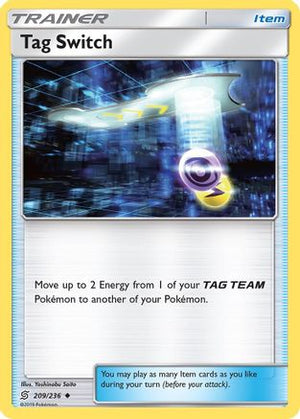 Tag Switch 209/236 - Unified Minds Reverse Holofoil - Poke-Collect