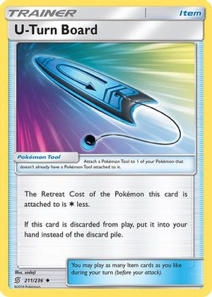 U-Turn Board 211/236 - Unified Minds Reverse Holofoil - Poke-Collect