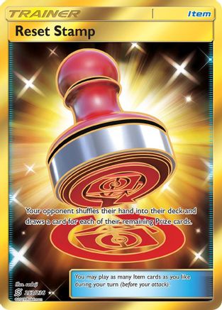 Reset Stamp (Secret) 253/236 - SM  Unified Minds Holofoil - Poke-Collect