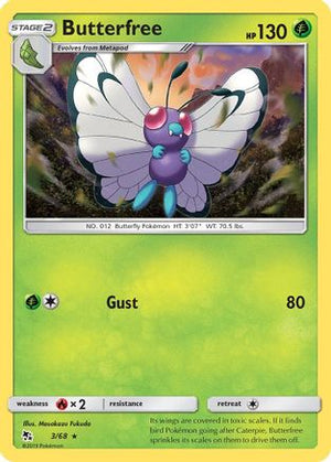 Butterfree 3/68 - Hidden Fates - Poke-Collect