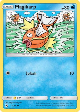 Magikarp 15/68 - Hidden Fates Reverse Holofoil - Poke-Collect