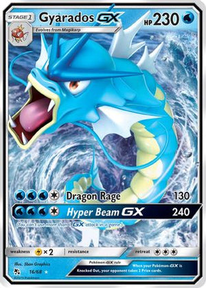 Gyarados GX 16/68 - Hidden Fates Holofoil - Poke-Collect