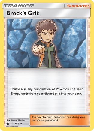 Brock's Grit 53/68 - Hidden Fates - Poke-Collect