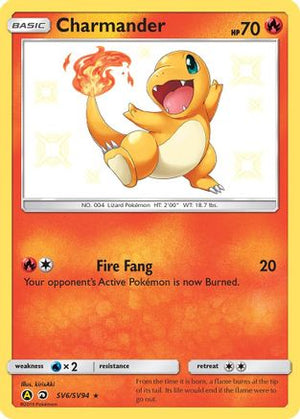 Charmander SV6/94 - Hidden Fates Shiny Vault Holofoil - Poke-Collect