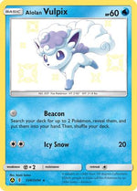Alolan Vulpix SV8/94 - Hidden Fates Shiny Vault Holofoil - Poke-Collect