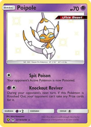 Poipole SV19/94 - Hidden Fates Shiny Vault Holofoil - Poke-Collect