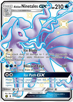 Alolan Ninetales GX SV53/94 - Hidden Fates Shiny Vault Holofoil - Poke-Collect